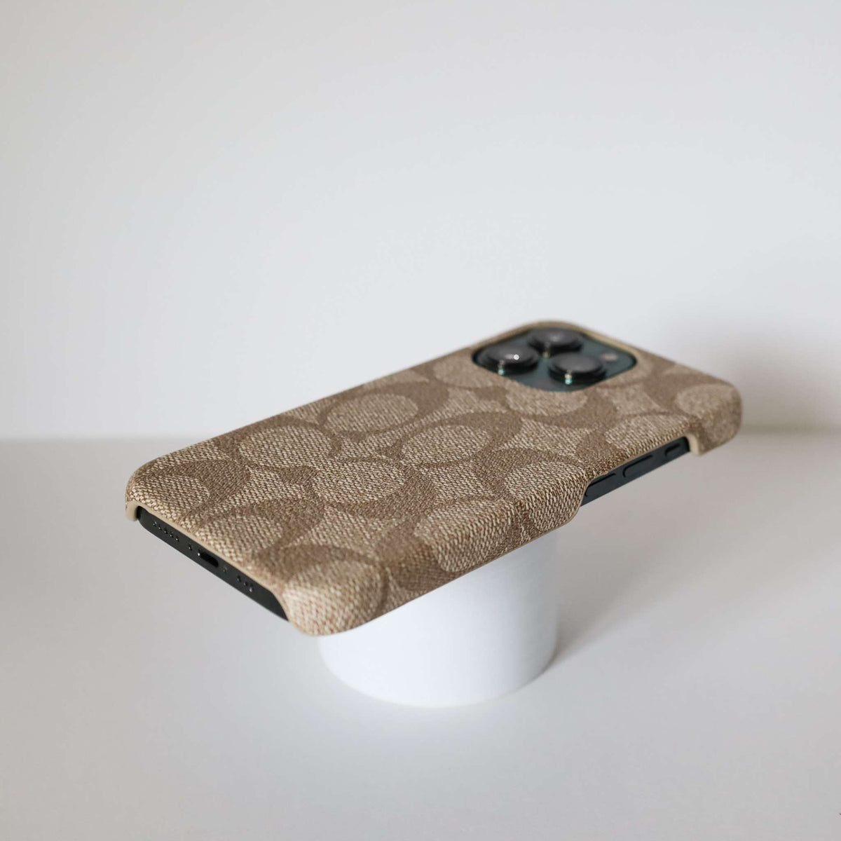 Ch iPhone 13 Case Light Beige