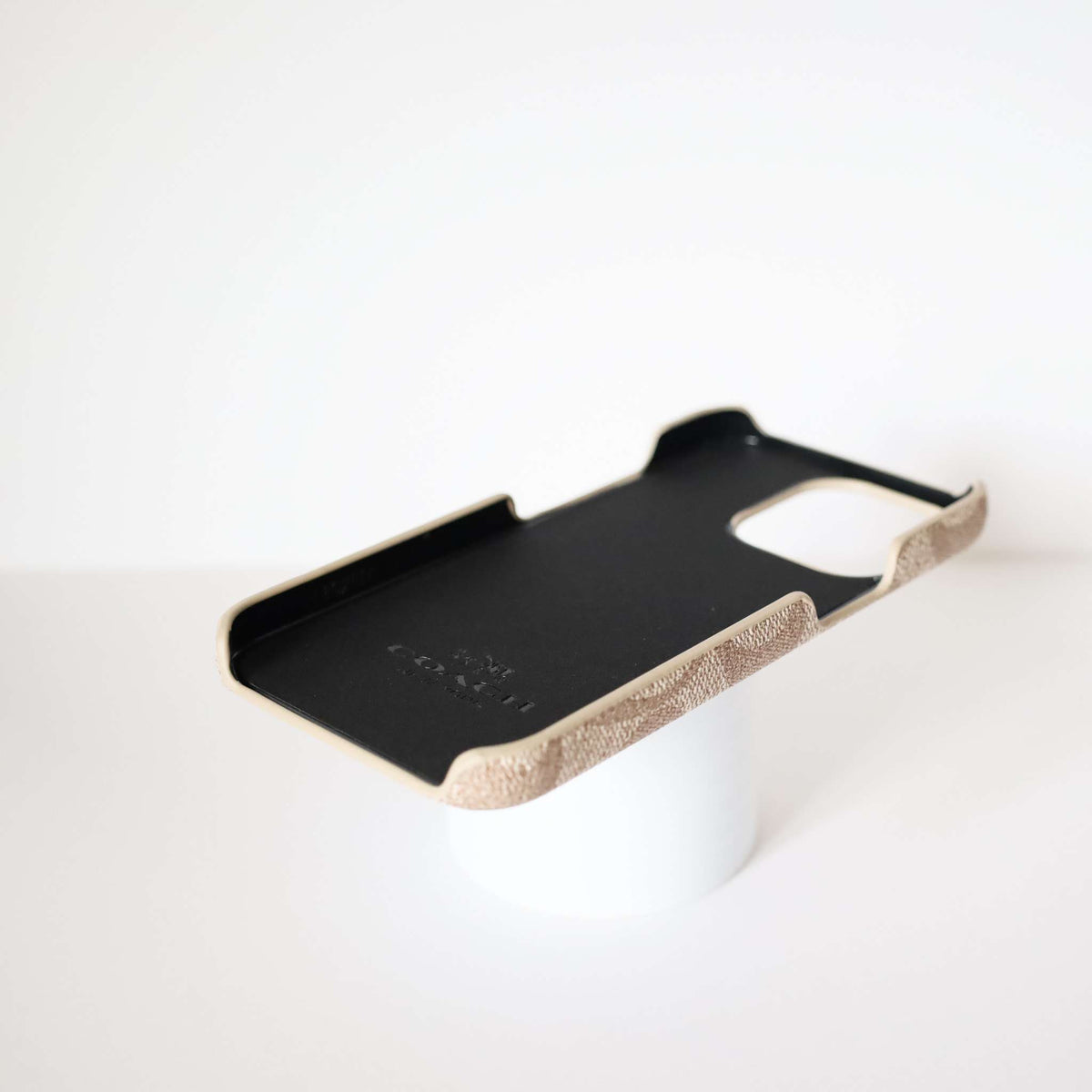 Ch iPhone 13 Case Light Beige