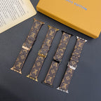 LV Apple Watch Band Brown Monogram