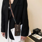 Luxury Phone Wallet Crossbody Style Lanyard