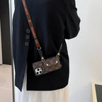 Luxury Phone Wallet Crossbody Style Lanyard