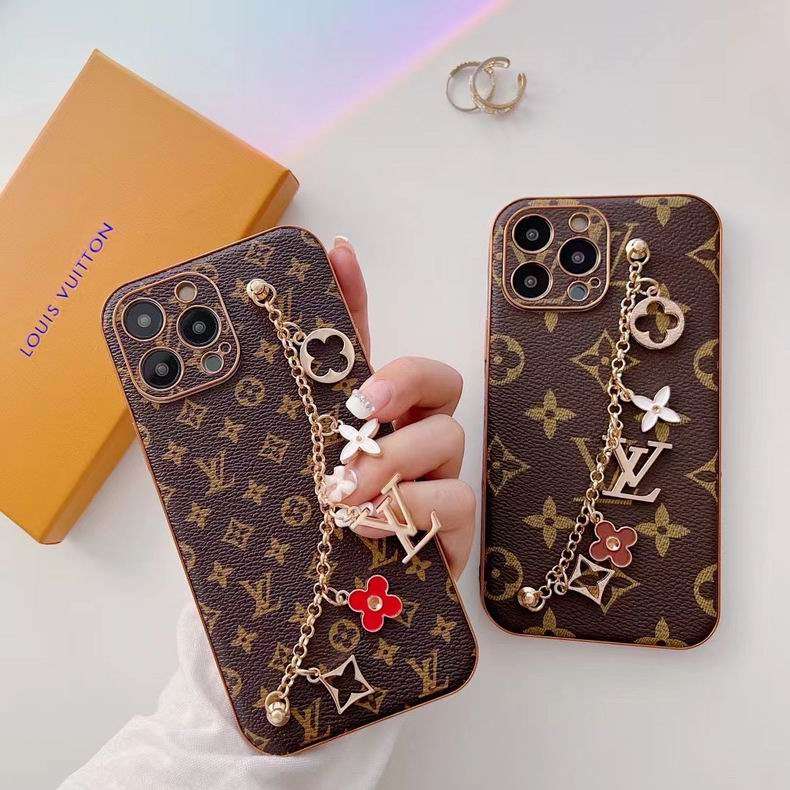 LV Phone Case with Strap Ornament