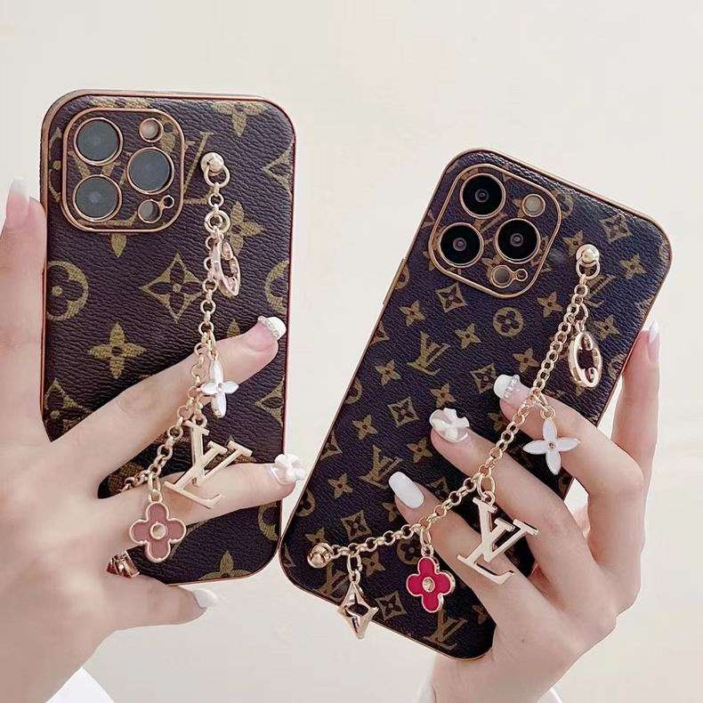 LV Phone Case with Strap Ornament