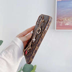 LV Phone Case with Strap Ornament