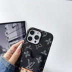 Denim LV Phone Case Card Holder