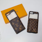 Luxury Z Flip Case Wallet Card Slot for 3 4 5 6 7 Series