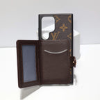 Leather Designer Wallet Phone Case