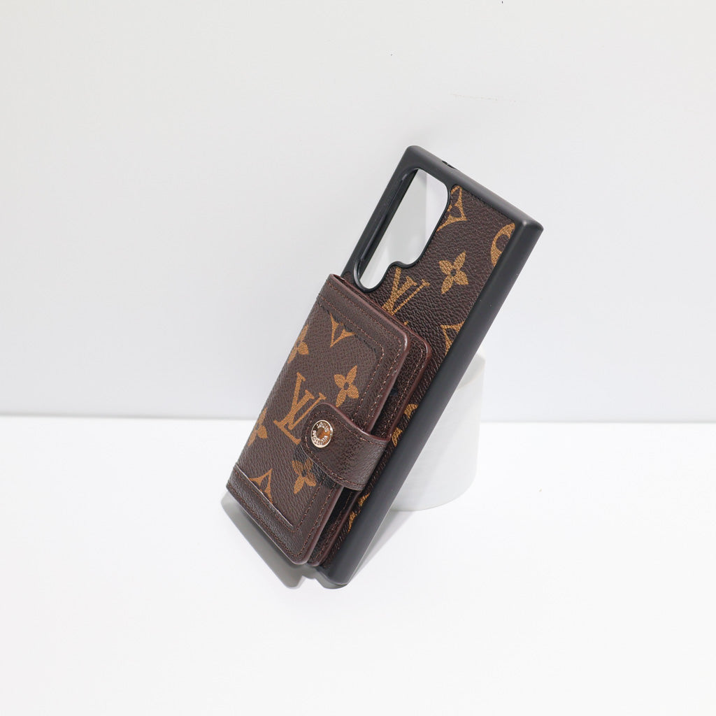 Leather Designer Wallet Phone Case