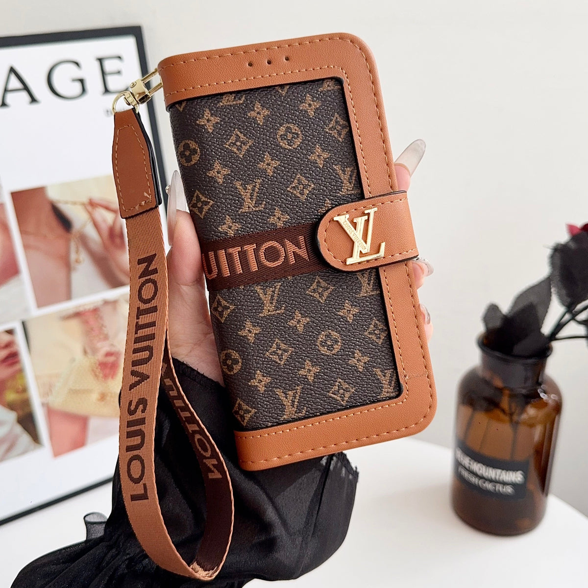 Louis Vuitton Flip Folio iPhone Case