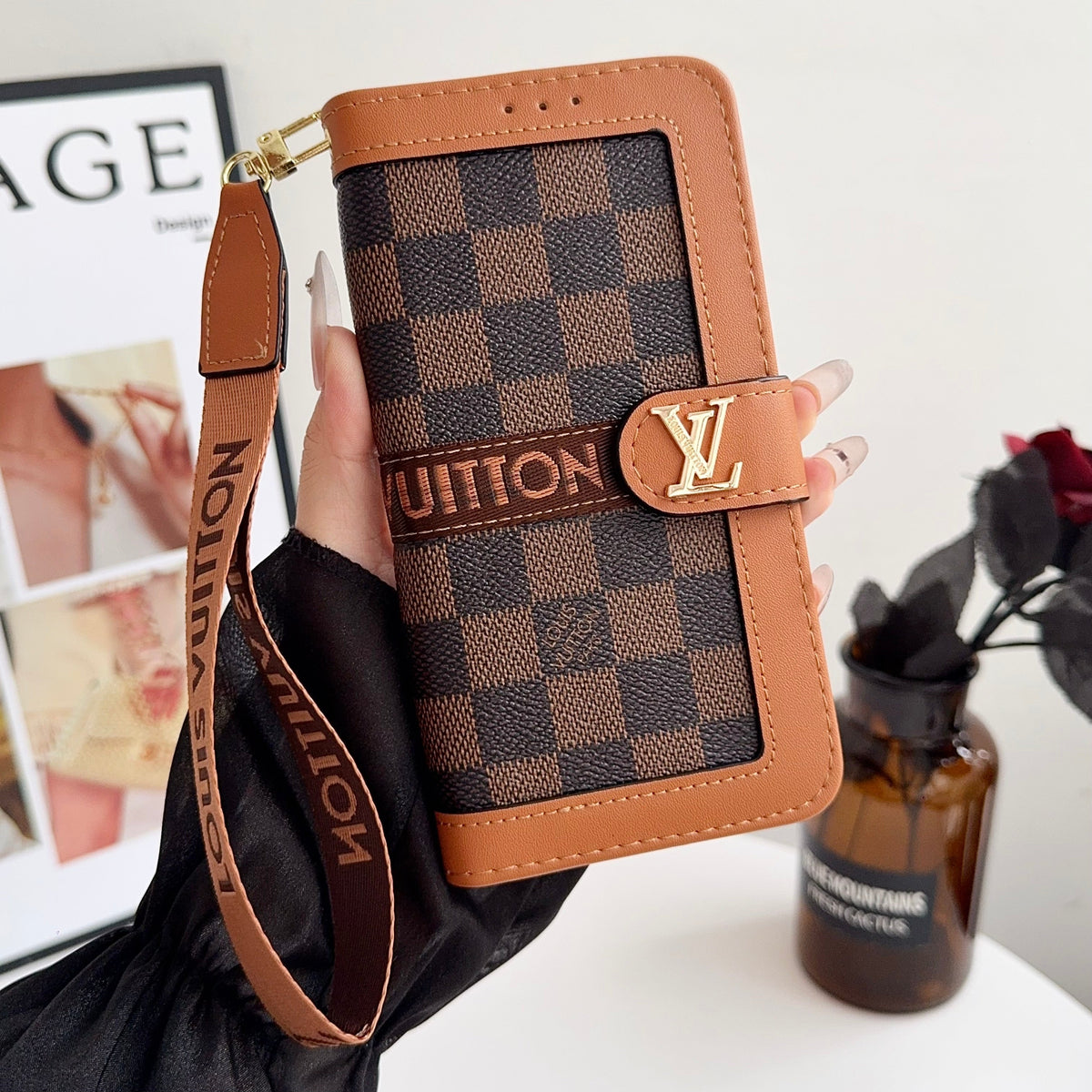Louis Vuitton Flip Folio iPhone Case