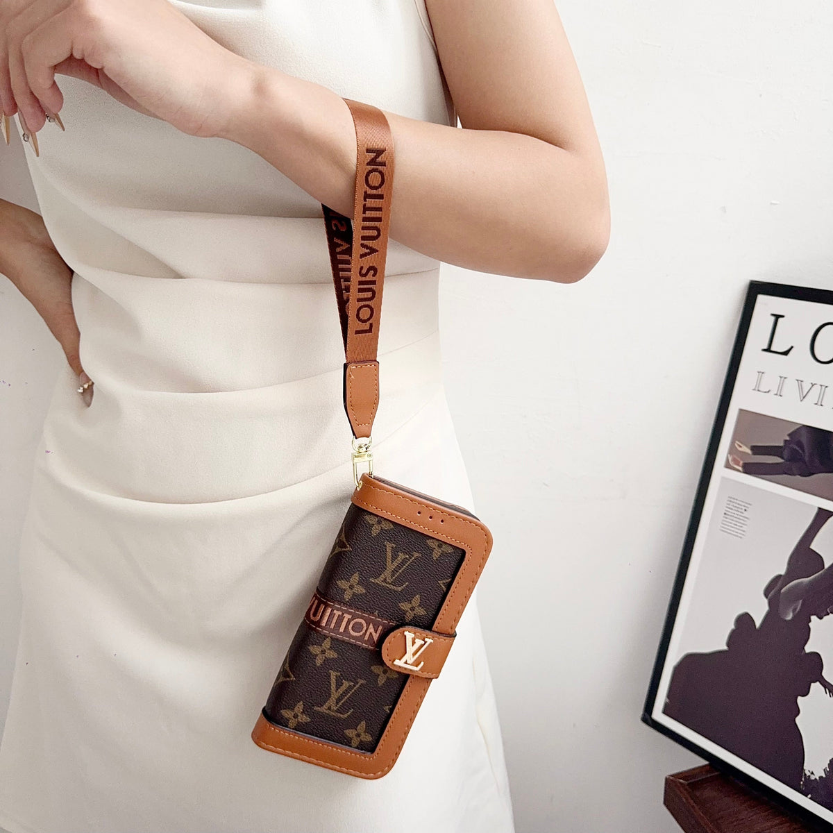 Louis Vuitton Flip Folio iPhone Case