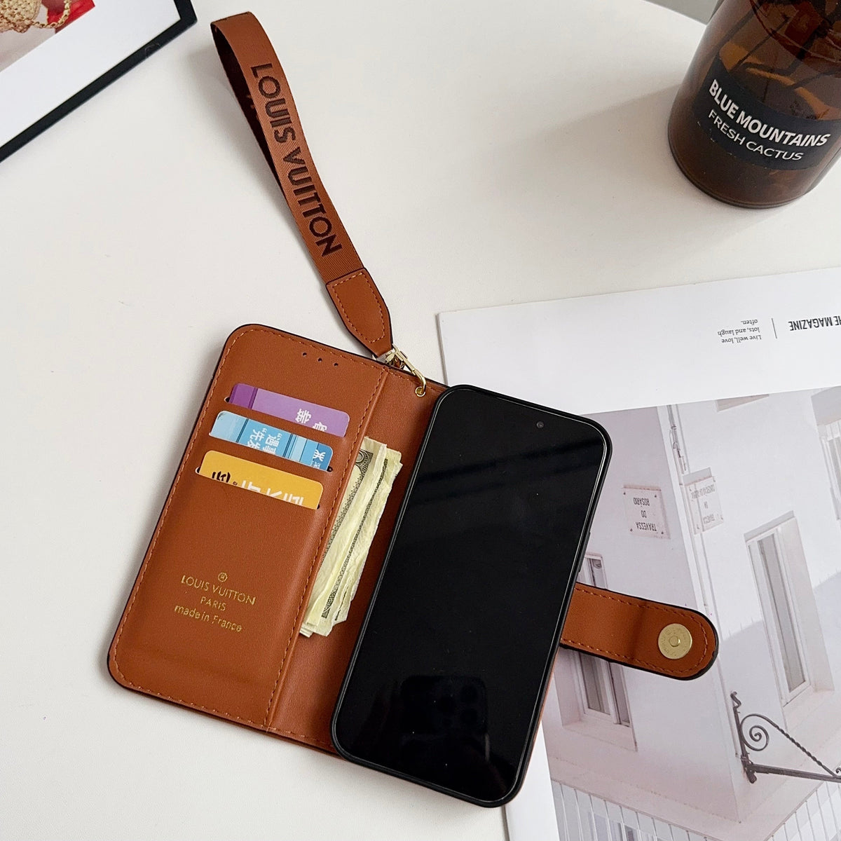 Louis Vuitton Flip Folio iPhone Case