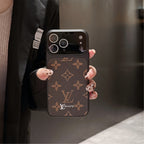 LV lens protection iPhone case showing the rear design, camera guard and slim fit