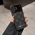 LV lens protection iPhone case showing the protective camera opening and finished edges