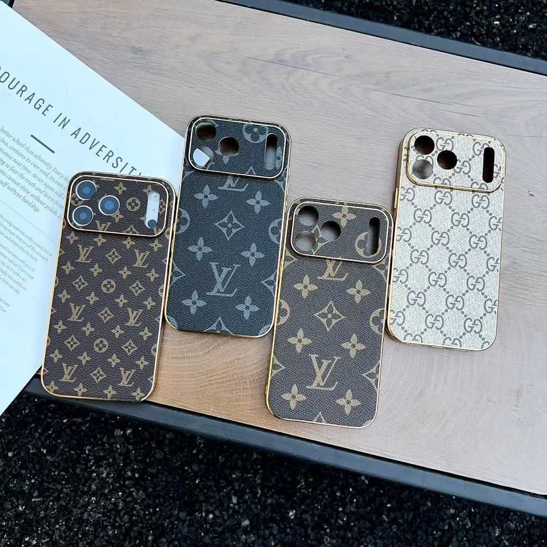 LV Phone Case for iPhone 17 / Pro / Pro Max / Air / Electroplated