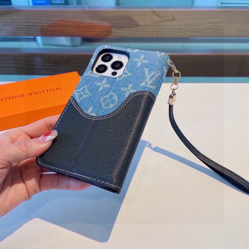 LV Wallet Case iPhone 16 Pro Max Plus 11 12 13 14 15 Series