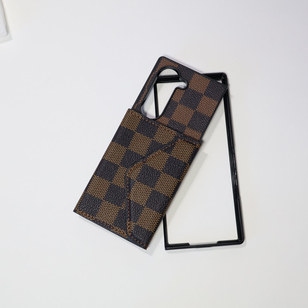 Fashion Wallet Case Z Fold Samsung Galaxy 3 4 5 6 7 Series