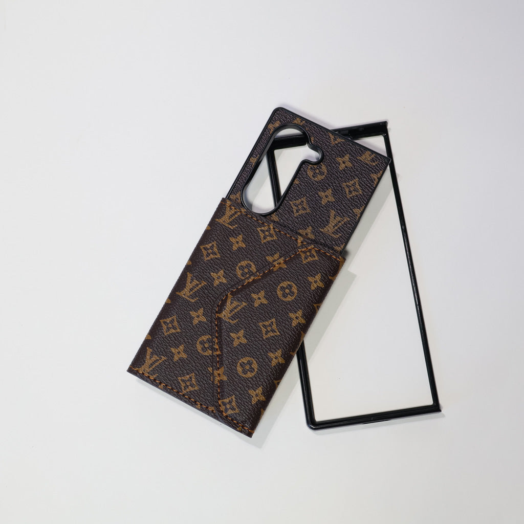 Fashion Wallet Case Z Fold Samsung Galaxy 3 4 5 6 7 Series