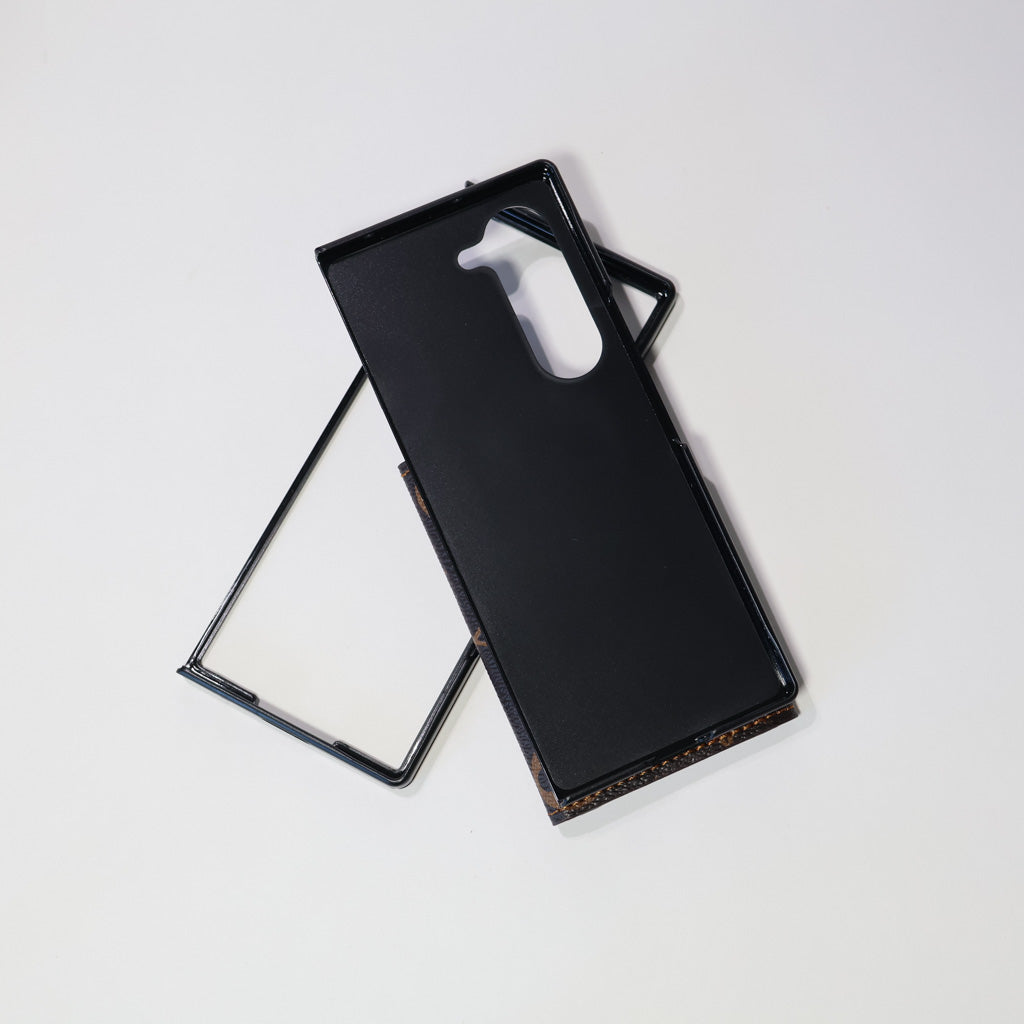 Fashion Wallet Case Z Fold Samsung Galaxy 3 4 5 6 7 Series
