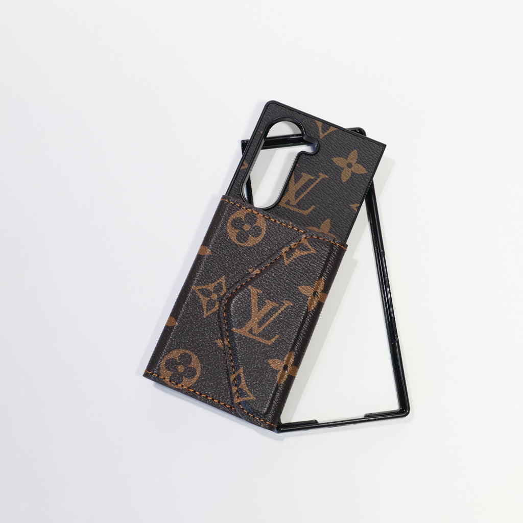 Fashion Wallet Case Z Fold Samsung Galaxy 3 4 5 6 7 Series
