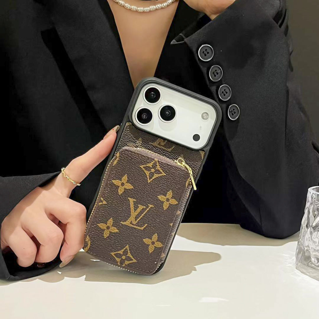 LV Zipped Wallet Phone Case for iPhone 17 / Pro / Pro Max / Air