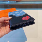 LV Wallet Case iPhone 16 Pro Max Plus 11 12 13 14 15 Series