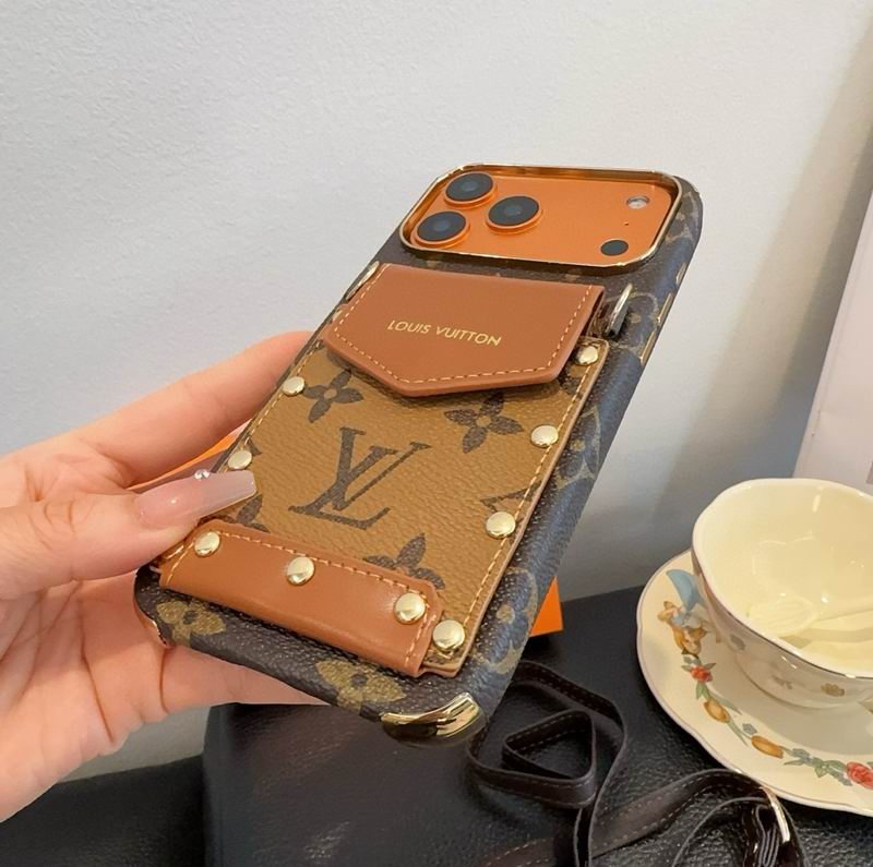 Louis Vuitton Card Holder Phone Case Crossbody
