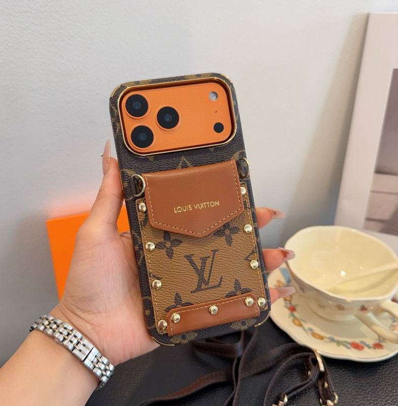 Louis Vuitton Card Holder Phone Case Crossbody