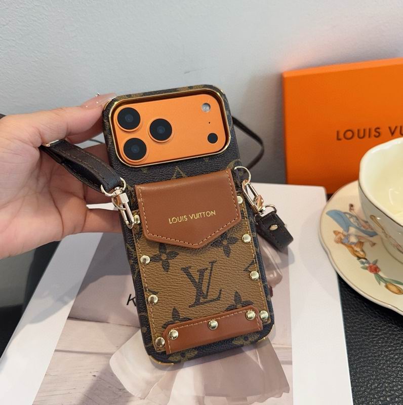 Louis Vuitton Card Holder Phone Case Crossbody