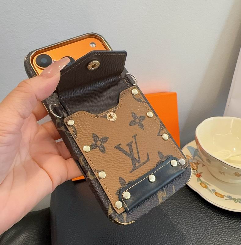 Louis Vuitton Card Holder Phone Case Crossbody