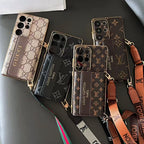 Luxury Style Samsung Galaxy Phone Case S22-S26 Plus Ultra Crossbody
