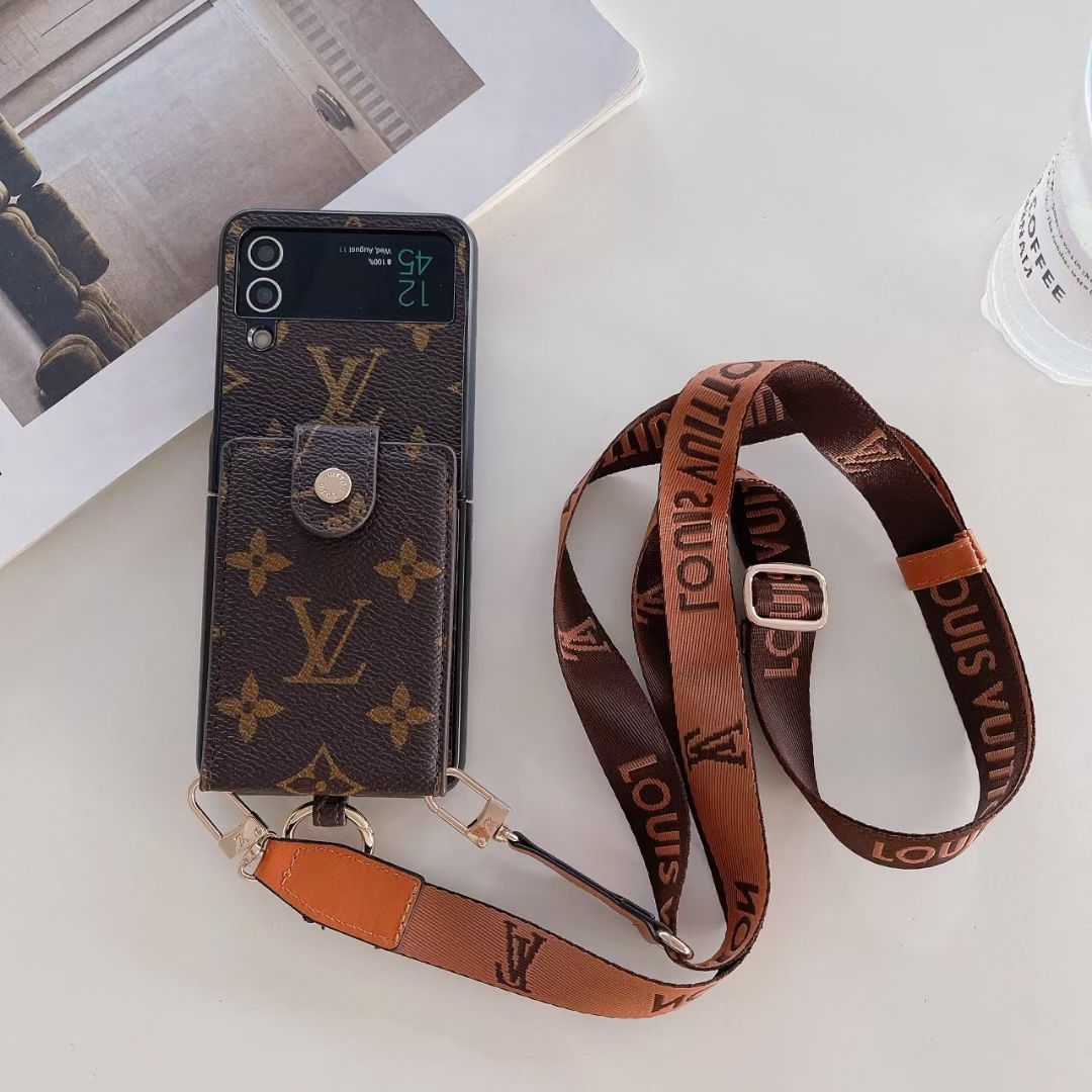 LV Phone Case for Samsung Galaxy Z Flip 3 4 5 6 7