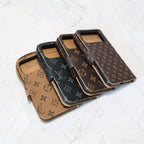 Classic LV Leather Wallet iPhone Case