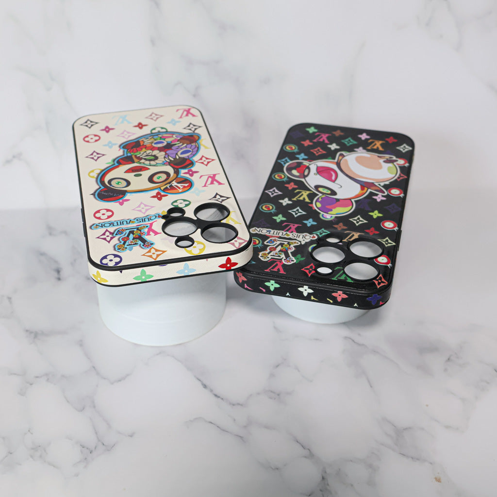 LV Rainbow iPhone Case Panda Monogram