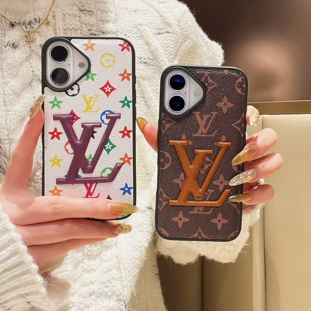 Stylish Louis Vuitton Phone Cover Logo Initial