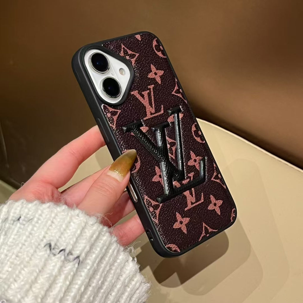 Stylish Louis Vuitton Phone Cover Logo Initial