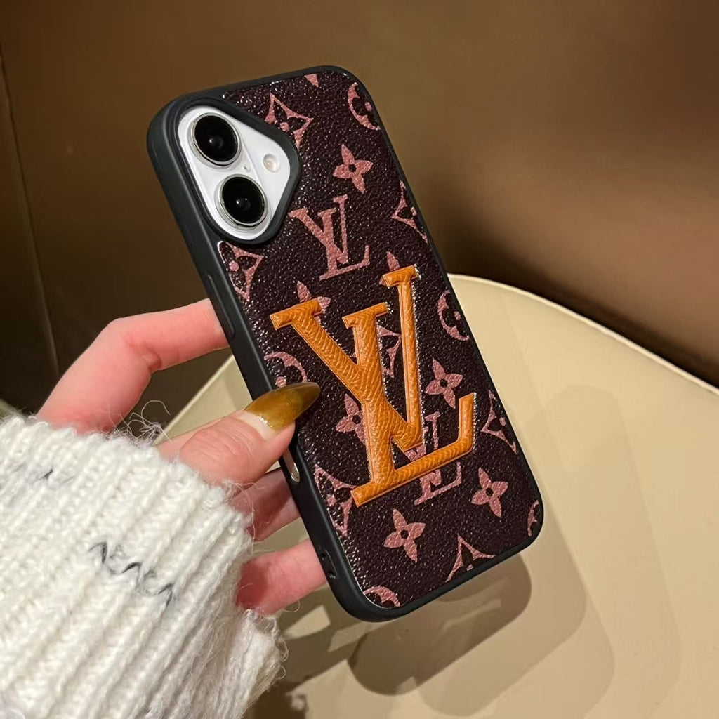 Stylish Louis Vuitton Phone Cover Logo Initial