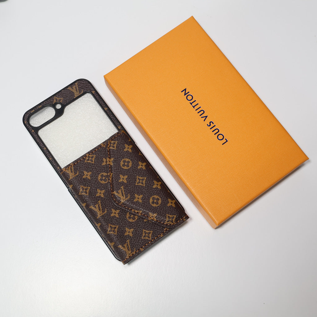 Z Flip LV Case Wallet Style