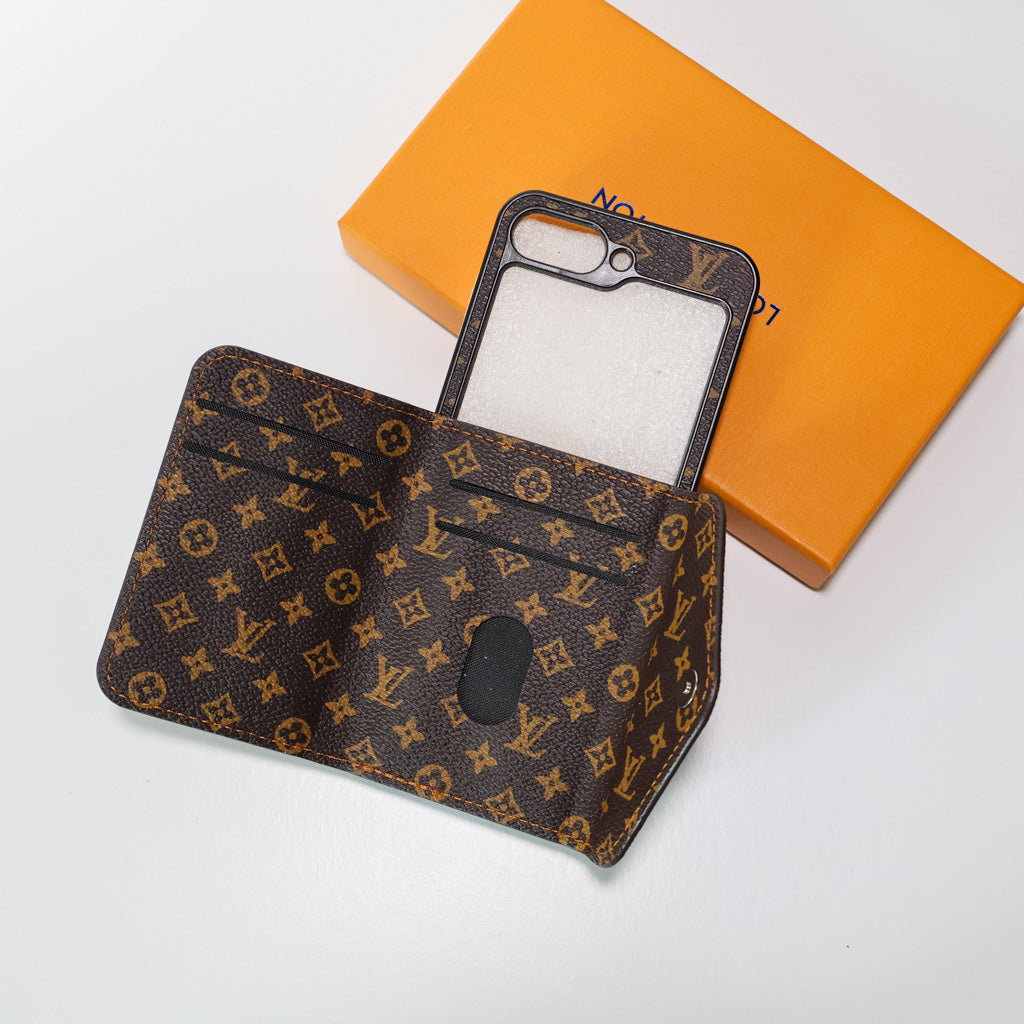 Z Flip LV Case Wallet Style