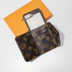 Z Flip LV Case Wallet Style