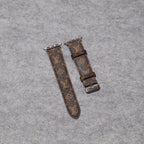 LV Apple Watch Bands Leather