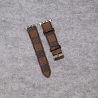 LV Apple Watch Bands Leather