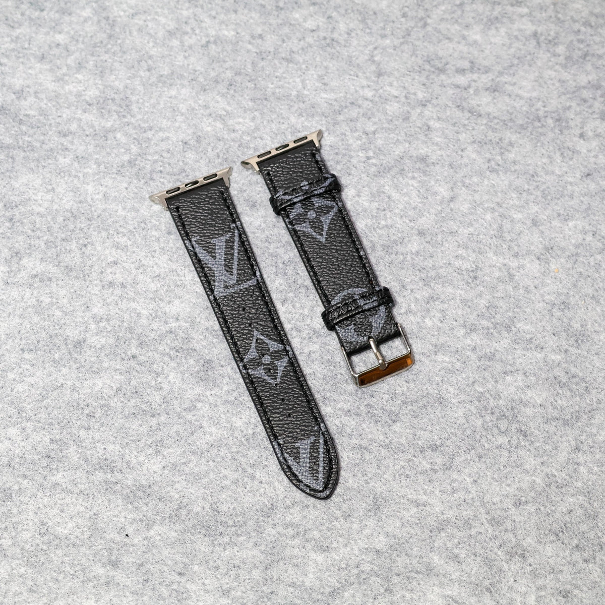 LV Apple Watch Bands Leather