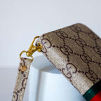 Gucci Wallet Case iPhone Beige Leather