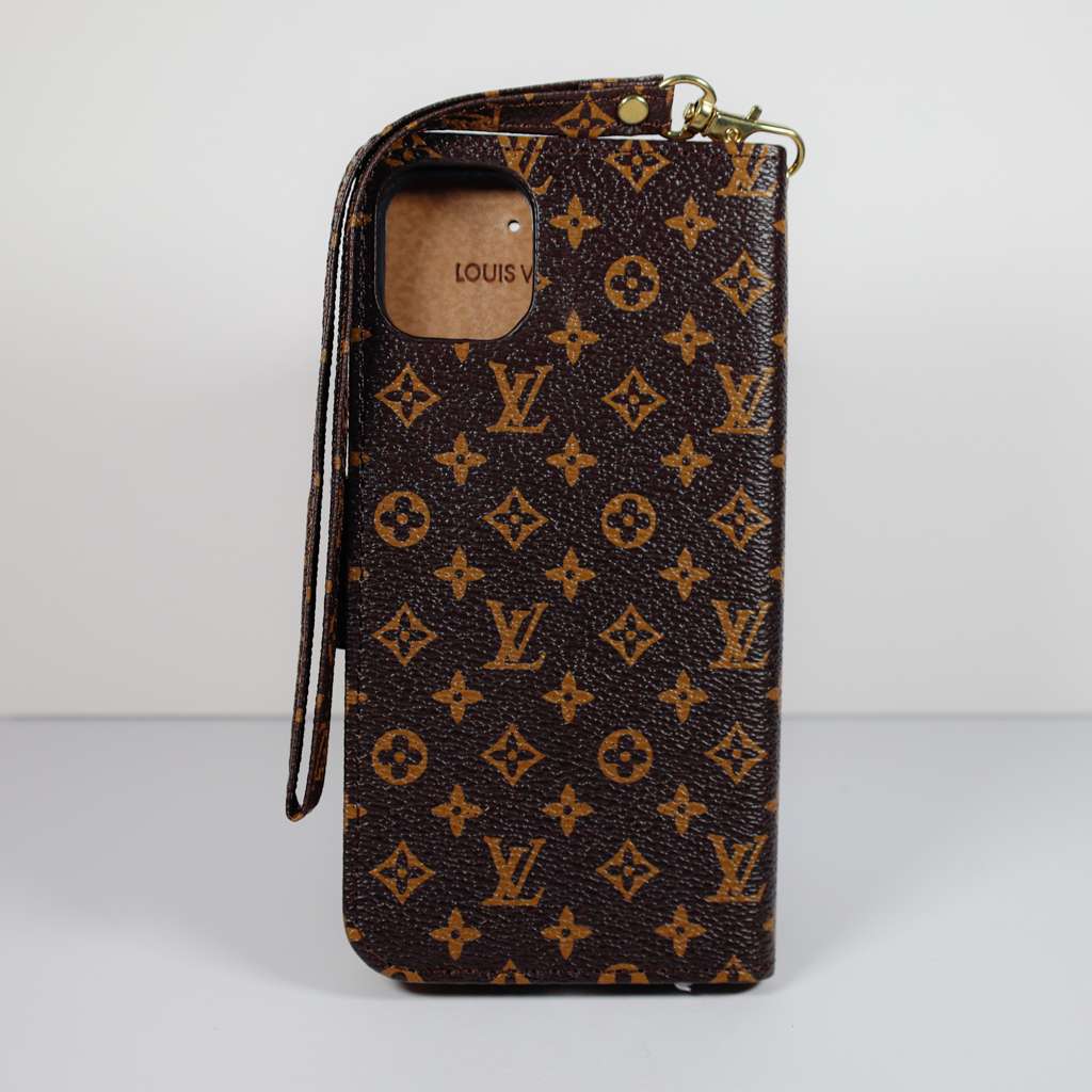 LV Wallet Case Designer Style for iPhone X 11 12 13 14 15 16 Pro Max Plus
