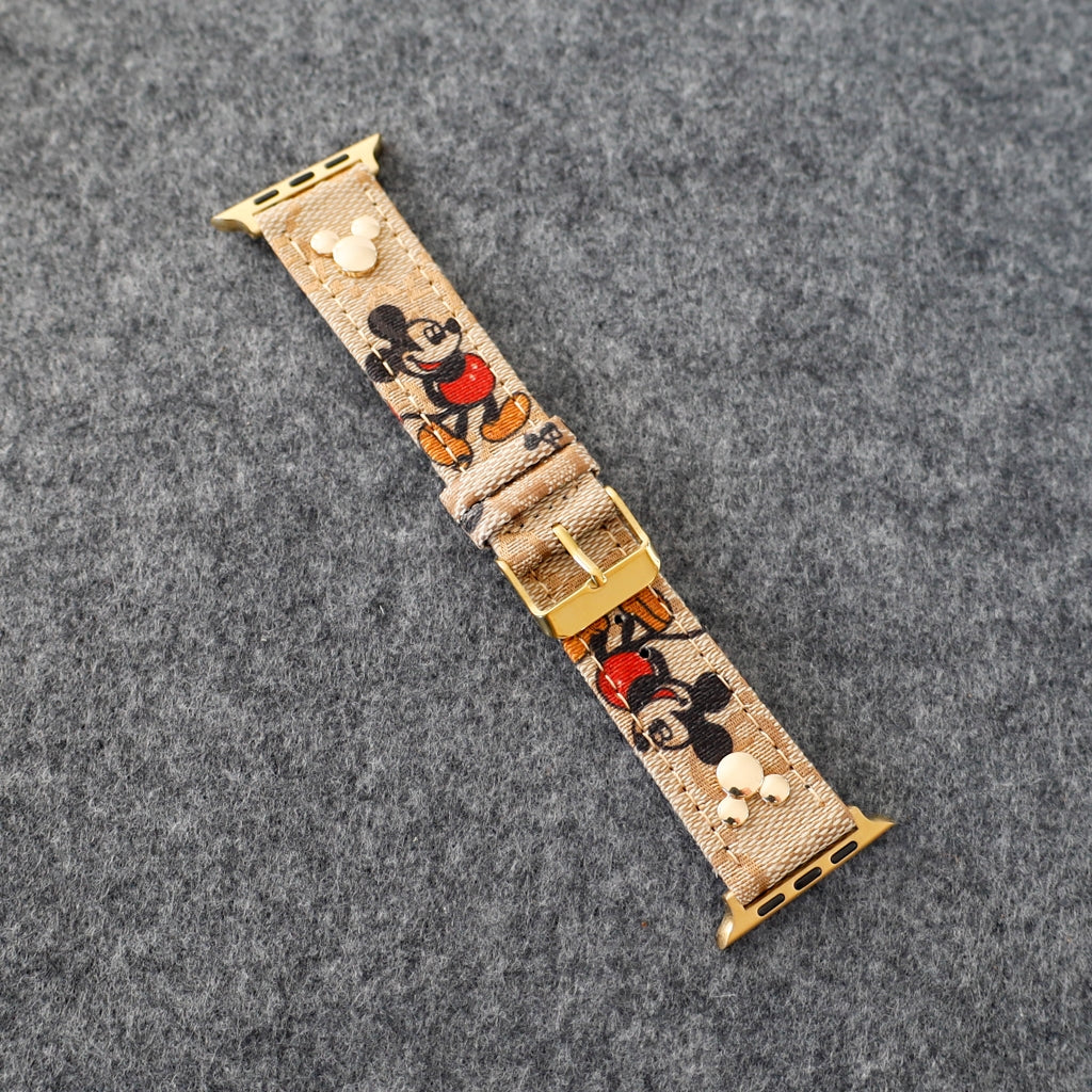 Fashion Gucci Design Apple Watch Band Wrist Strap