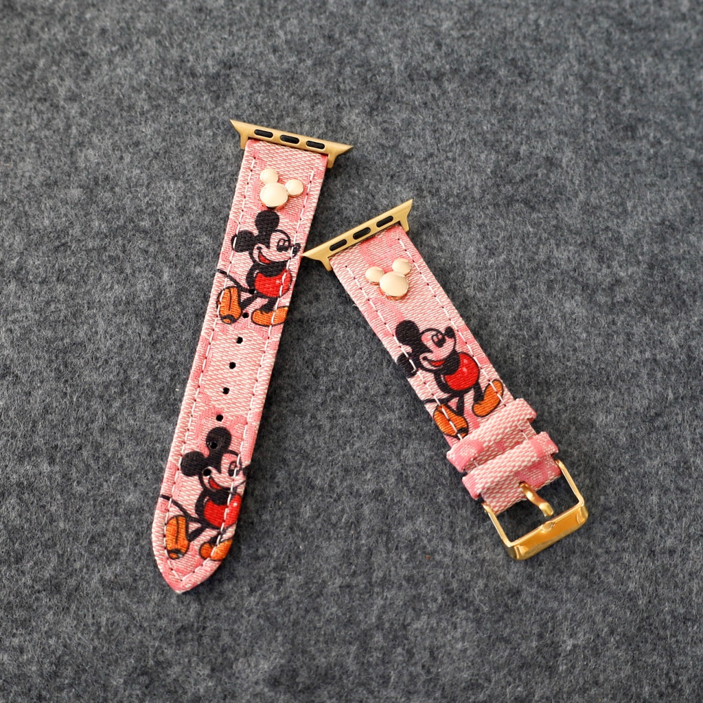 Apple Watch Band Designer Leather Wrist Strap