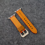 Designer LV Apple Watch Band Series Red Monogram