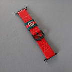 Luxury Leather Apple Watch Band Wrist Strap