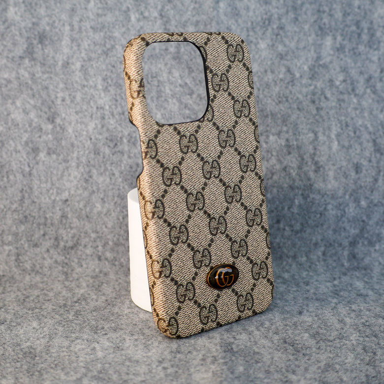 GG iPhone Case Classic Leather